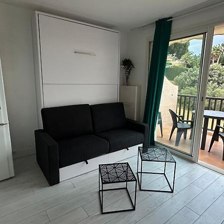 Lumineux studio vue mer Sainte-Maxime Extérieur photo